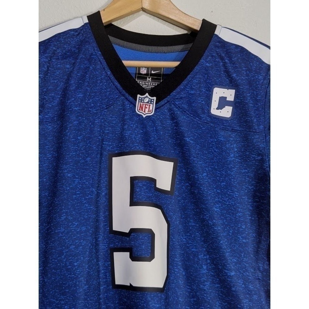 Nike Indianapolis Colts Anthony Richardson #5 Engineered Jersey Men's M Blue NFL - Picture 7 of 12